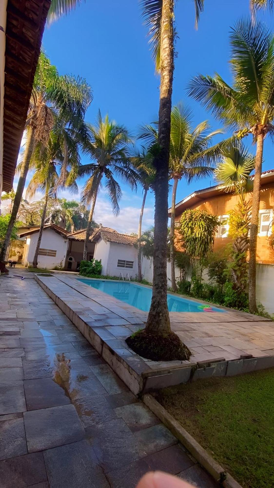 Вилла Casarao No Guaruja Com Piscina Экстерьер фото