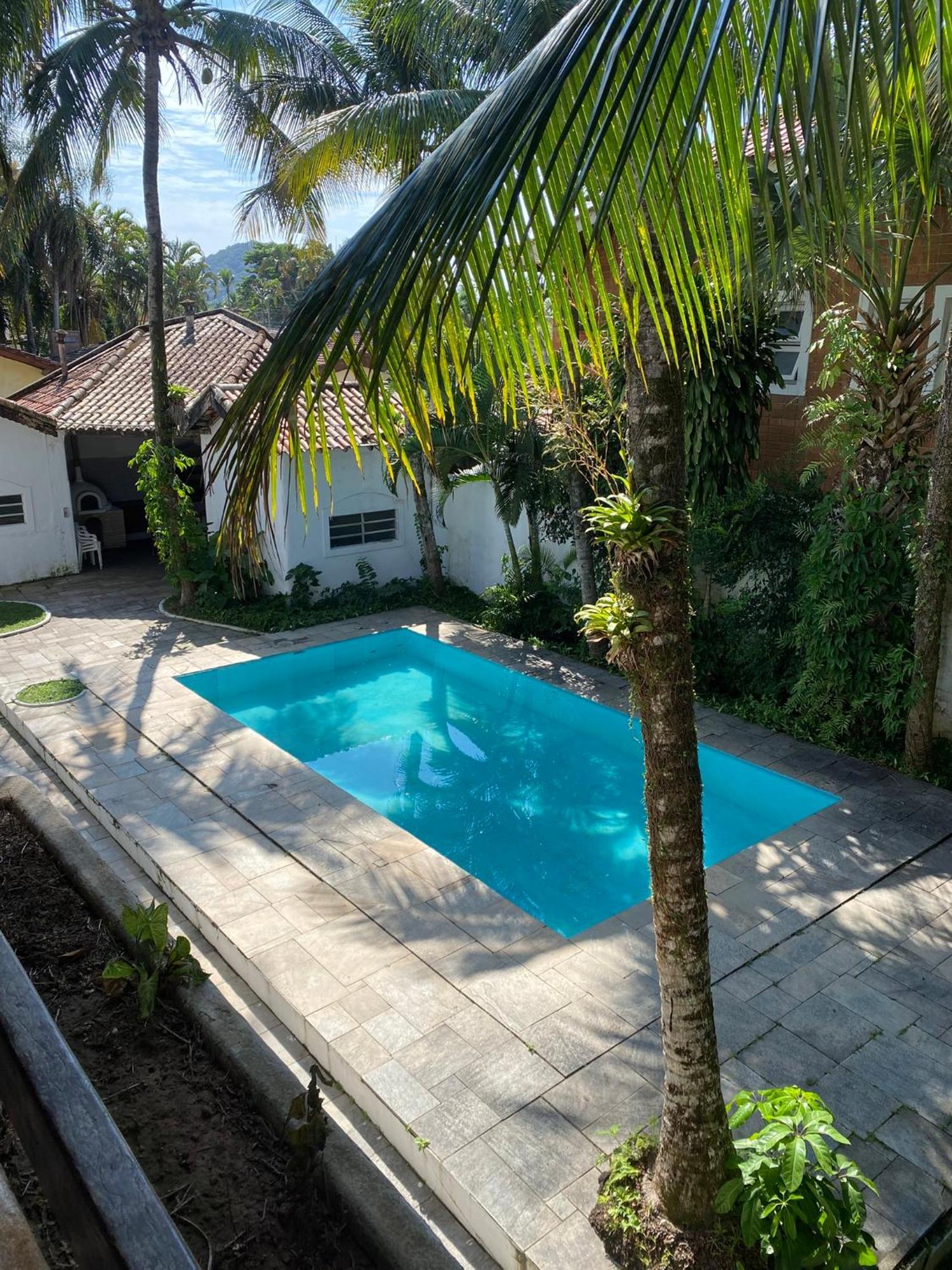 Вилла Casarao No Guaruja Com Piscina Экстерьер фото