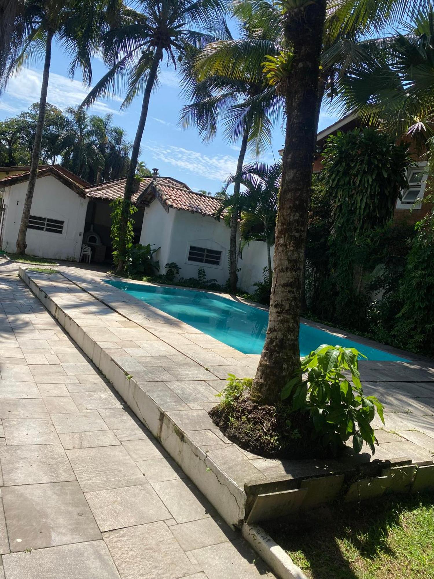 Вилла Casarao No Guaruja Com Piscina Экстерьер фото