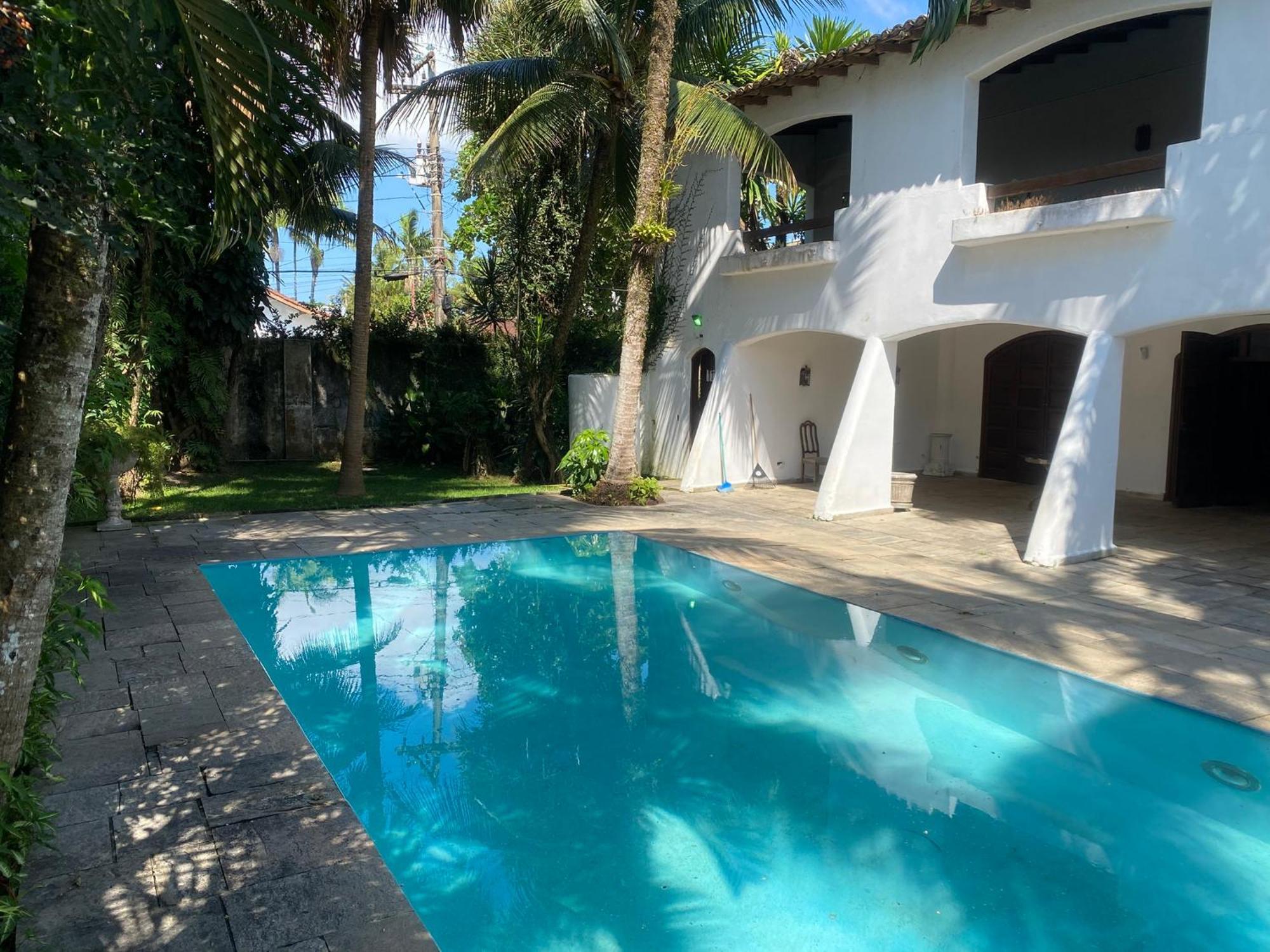 Вилла Casarao No Guaruja Com Piscina Экстерьер фото