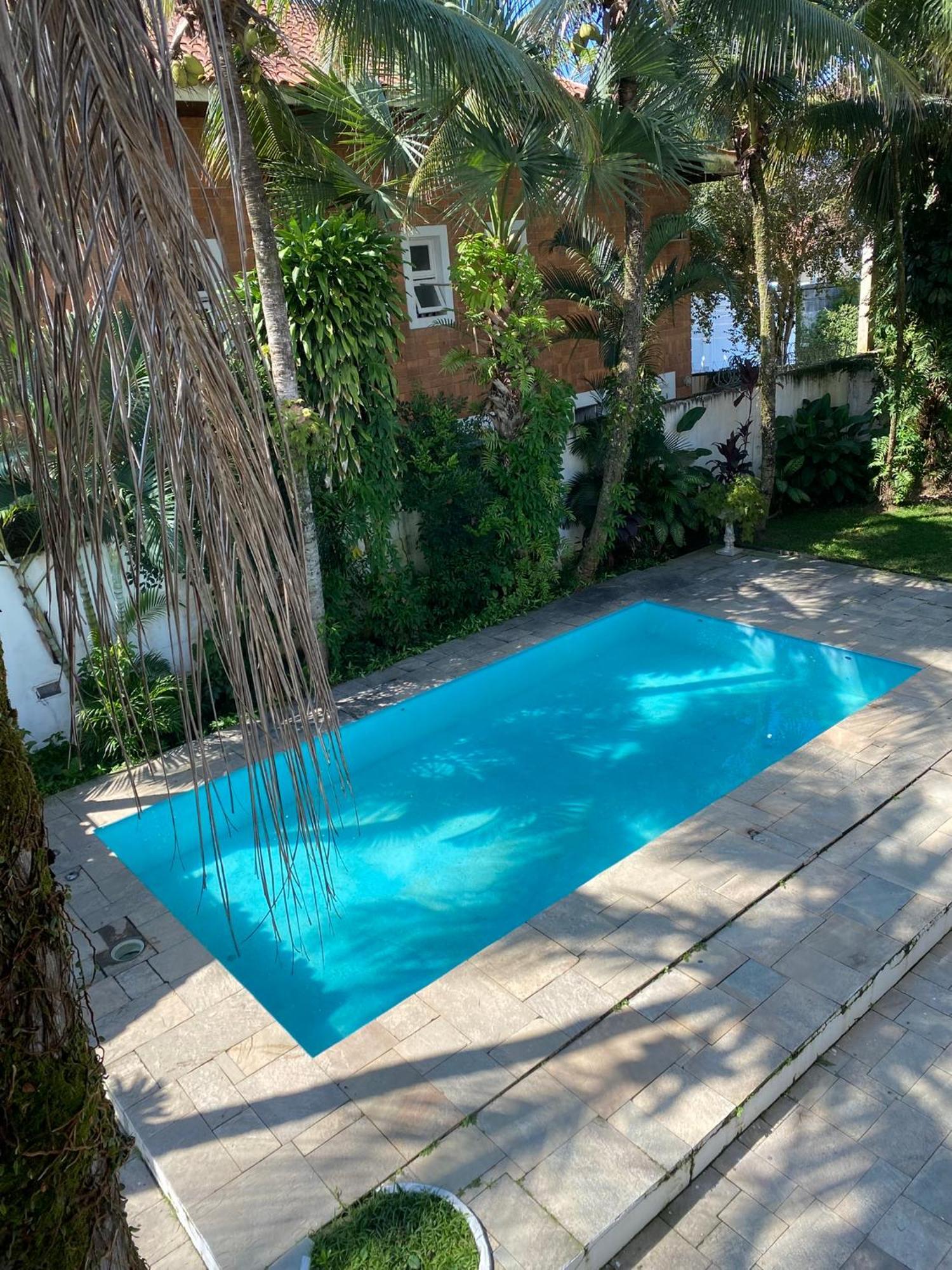 Вилла Casarao No Guaruja Com Piscina Экстерьер фото