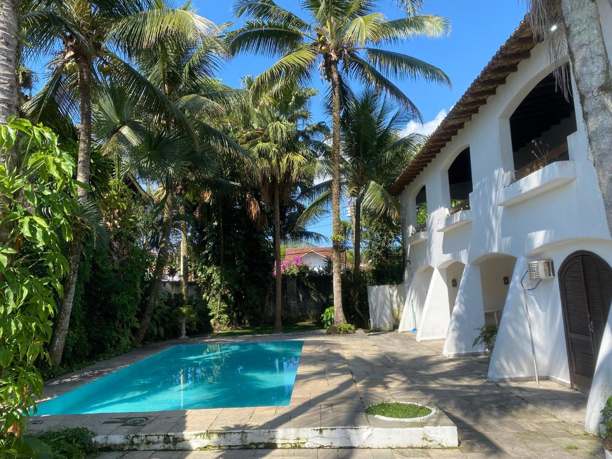 Вилла Casarao No Guaruja Com Piscina Экстерьер фото